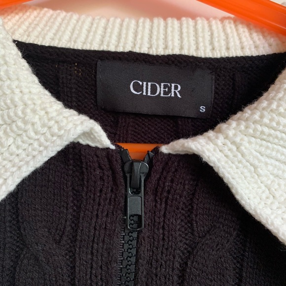 Knitwear zip up sweater - Picture 2 of 3